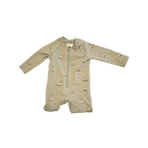 H&M swimsuit boat pattern Size 6 mo